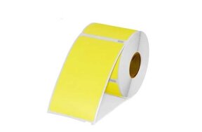 COMPATIBLE TOP DYMO LABELS YELLOW 54x70mm ROL/300